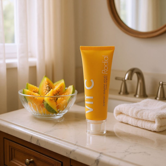 Rodial New Vit C Papaya Enzyme Scrub full size 70 ml - Picture 2 of 2